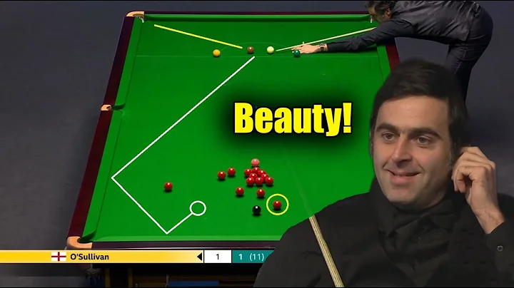 Ronnie O'Sullivan TOP 5 Best Shots against Zhou Yu...