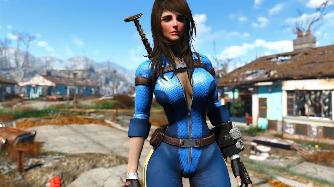 Slooty vault suit fallout 4 фото 22