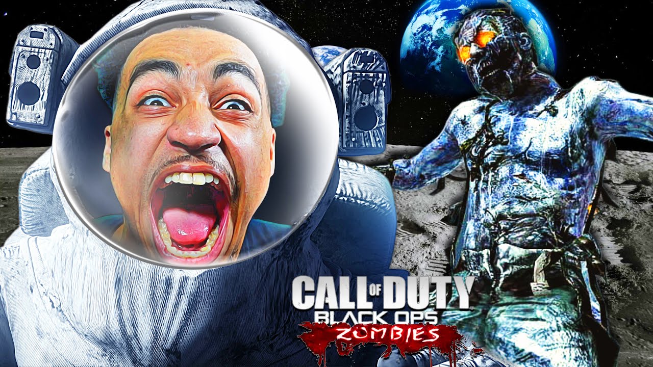 ZOMBIES. ON. THE. MOON. (Black Ops Zombies) YouTube