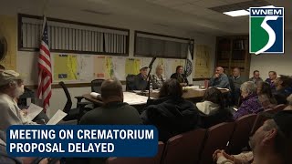 Meeting on crematorium proposal in Kawkawlin Twp. delayed