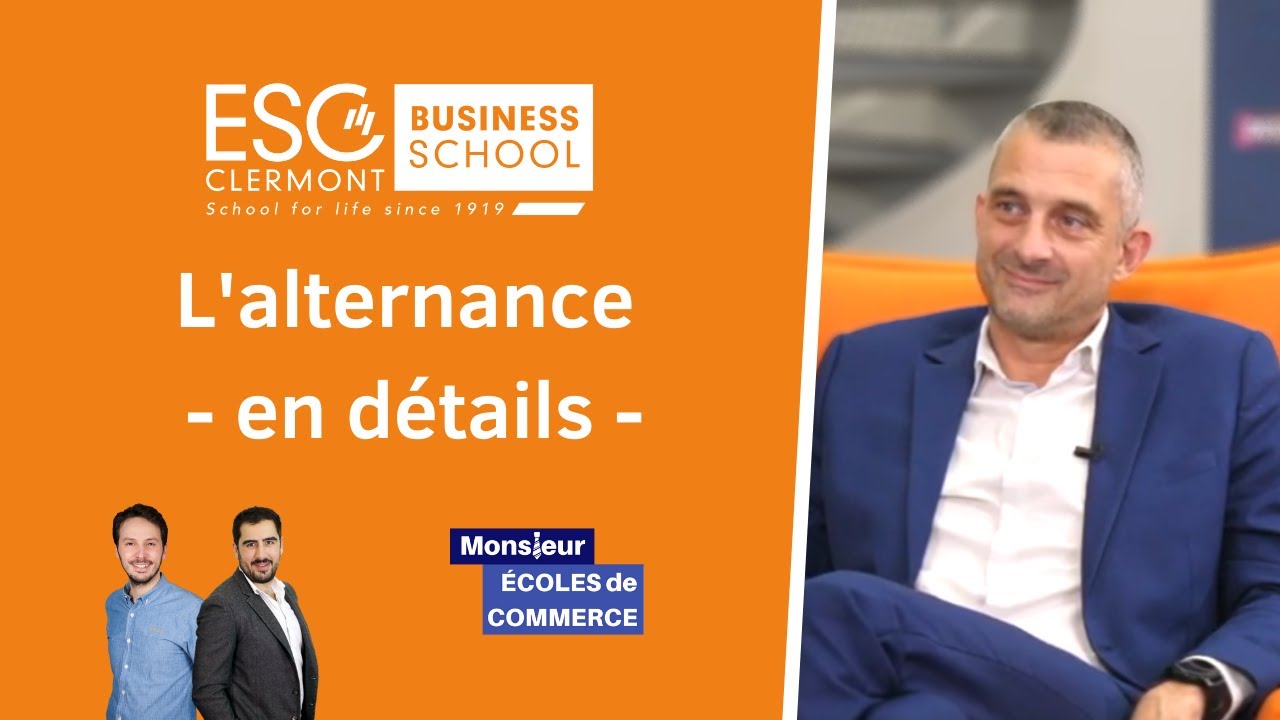 ESC Clermont : L'alternance (en détails)