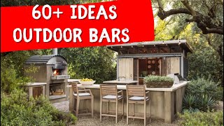 OUTDOOR BAR IDEAS 🍀 60+ Amazing designs