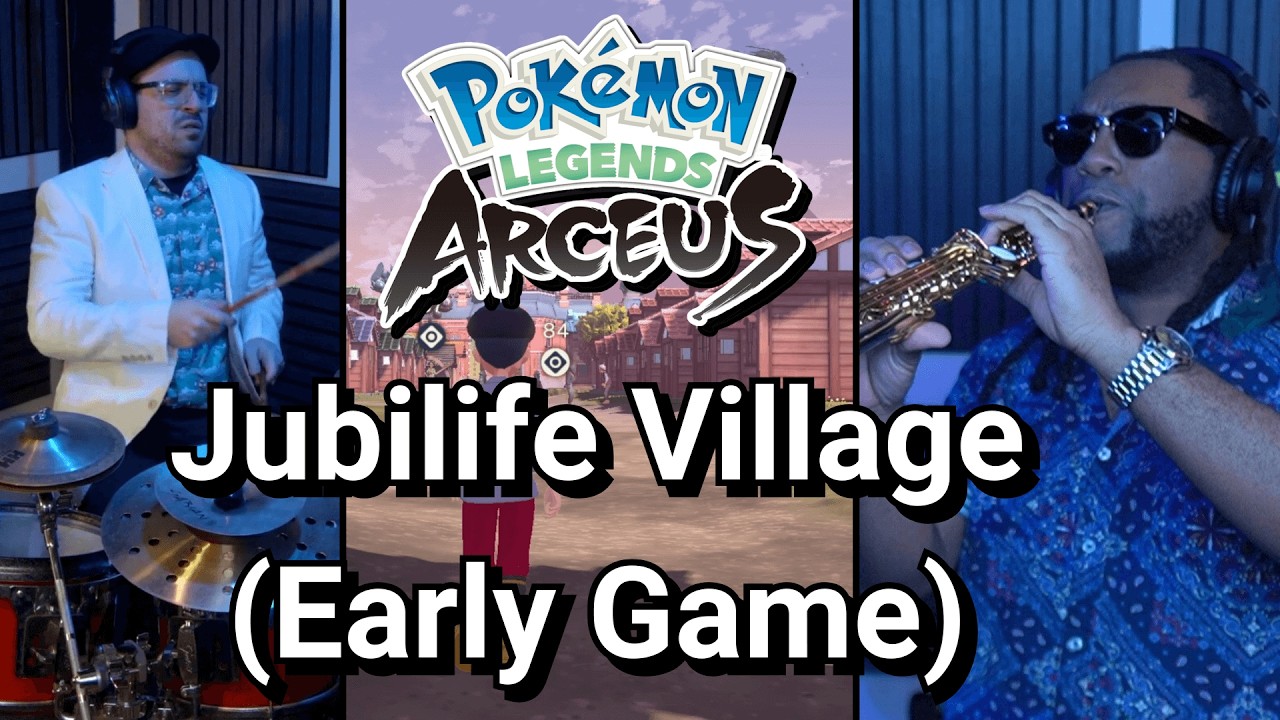 Jubilife Village (Early Game) - Pokémon Legends Arceus | R&B Cover Feat. @PatrickBartleyMusic