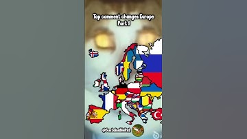 Top comment changes map of Europe Part 1 #fyp #fypシ #mapping #geography