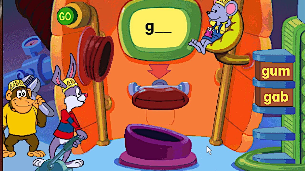 Reader Rabbit's Reading 1 (PC) Playthrough - YouTube