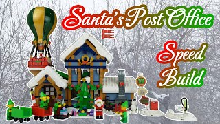 Lego Christmas Santa's Post Office Speed Build