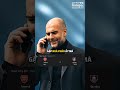 Thầy Pep nhờ sự trợ giúp từ thầy Kông Ty #shorts #pepguardiola #kompany #premierleague