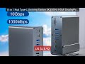 15 in 1 Hub Type-C Docking Station 4K@60Hz HDMI DisplayPort USB A ... — Best Deal 2026 | Shop Now!