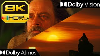 [8K HDR10+] Luke Skywalker's Death - The Last Jedi (2017) | Dolby Vision•Atmos