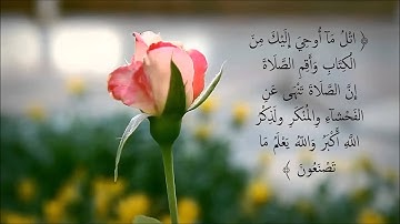 سورة العنكبوت  ، الآية 45