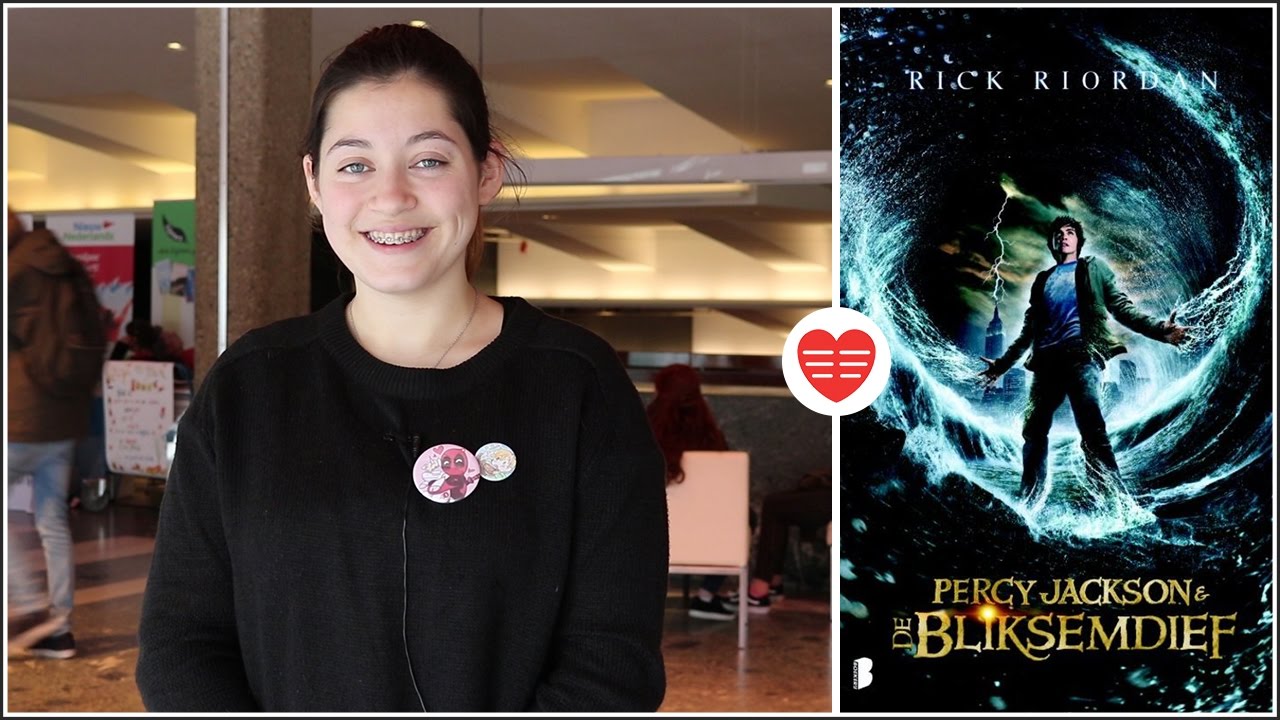 Lisanne over Percy Jackson en de bliksemdief - Rick Riordan - YouTube