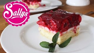 Der schnellste und einfachste Obstkuchen   Erdbeerkuchen   der Welt