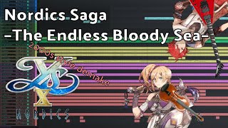 Nordics Saga The Endless Bloody Sea - 2000S Style Demake - Ys X Nordics