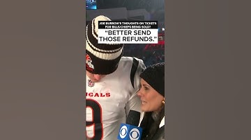 Joe Burrow and the Bengals punched their own ticket to the AFC Championship. #shorts