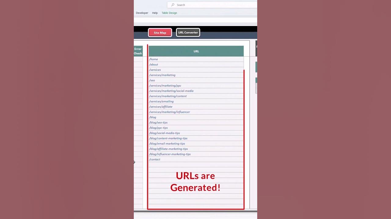 sitemap-generator-excel-template-create-a-sitemap-chart-youtube