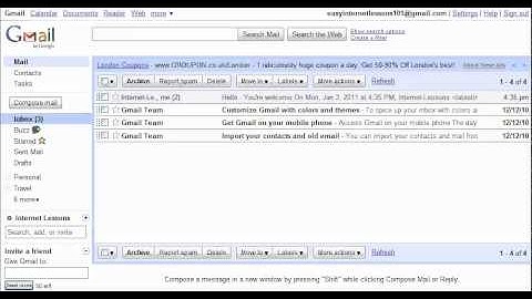 How To Send, Reply and Forward Email Using Gmail - Part 2 of 2.