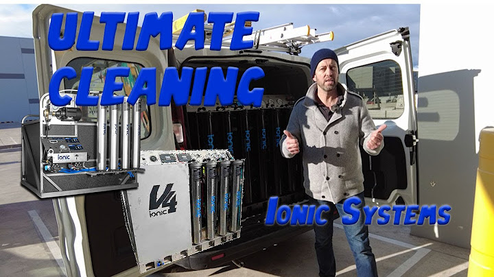 Ionic window cleaning system for sale
