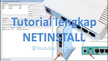 cara netinstall dan memperbaiki MikroTik tidak terdetek di winbox