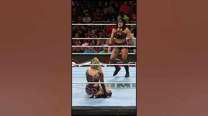 🔥 Rhea Ripley vs Liv Morgan – Fiery Kick Sends Liv Flying Across the Ring!