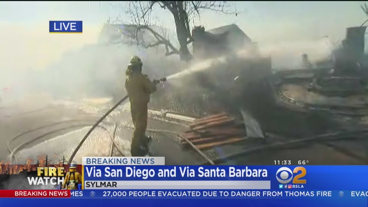 Homes Gutted By Creek Fire In Sylmar