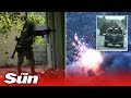 Ukrainian Military Intelligence releases footage of counteroffensive in Balakliya