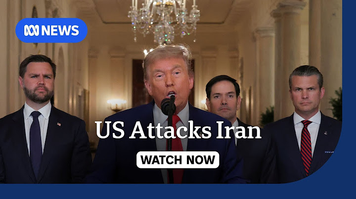 IN FULL: The United States has carried out military strikes in Iran | ABC NEWS
