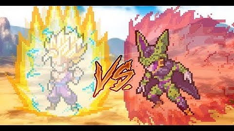 Gohan VS Cell (sprite animation)