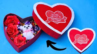 Last Minute Valentine&#39;s Day Gift Ideas| DIY Cute Gift Box| Love Box