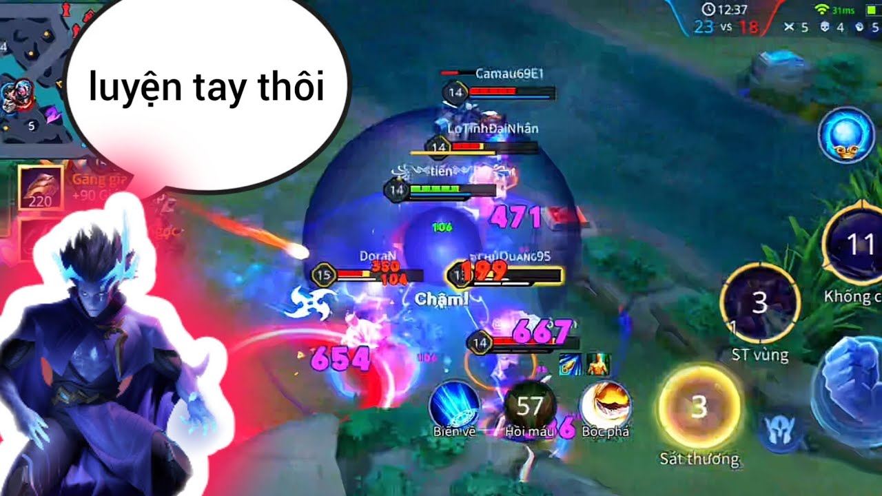 Liên Quân|luyện tướng dưới rank 16* với con bài lorion