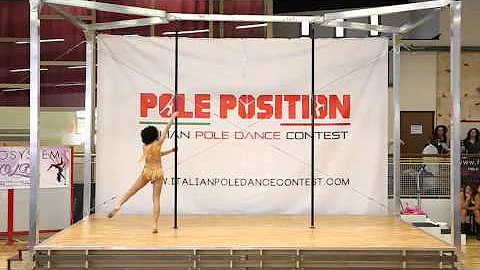 Sara Spina base italian poledance contest2015