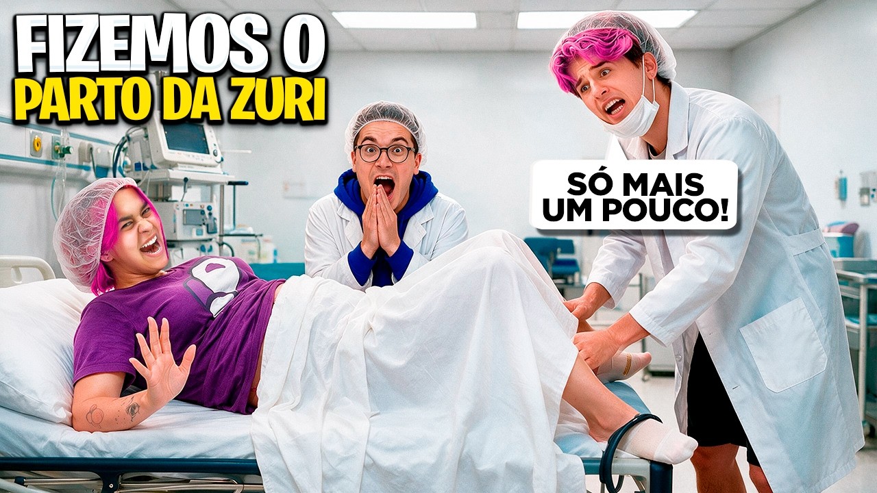 FIZEMOS O PARTO DA ZURI EM CASA *ela nasceu?