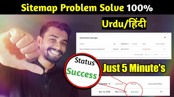 Sitemap Couldn't fetch blogger 2021||sitemap could not be read google search console Problem Solve