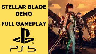 Stellar Blade Demo Story Mode Gameplay Walkthrough FULL GAME (4K 60FPS PS5) - No Commentary