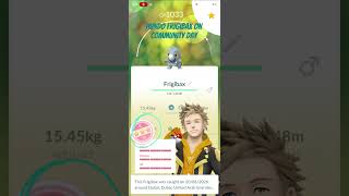 Frigibax Hundo Catch on Pokémon Community Day June 2026 #weirdgamer #Frigibax #Pokémon #hundo #poke