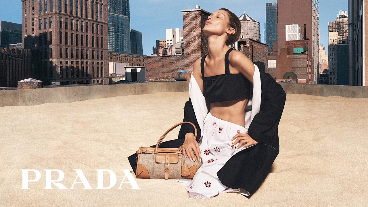 Prada Days of Summer 2026 “Urban Beaches” | Bella Hadid - YouTube
