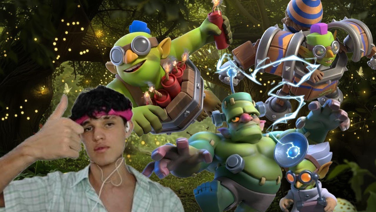 Probando mazo de solo duendes | Clash Royale |
