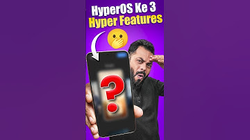 HyperOS 2.0 Me Hain Ye 3 Bawaal Features 🤯 #Shorts