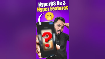 HyperOS 2.0 Me Hain Ye 3 Bawaal Features 🤯 #Shorts