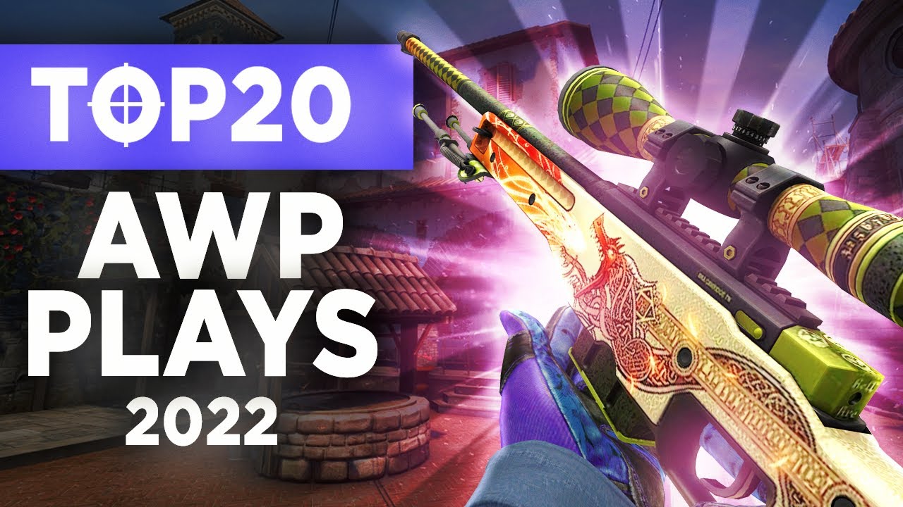 CS:GO PRO TOP 20 AWP PLAYS OF 2022! - YouTube