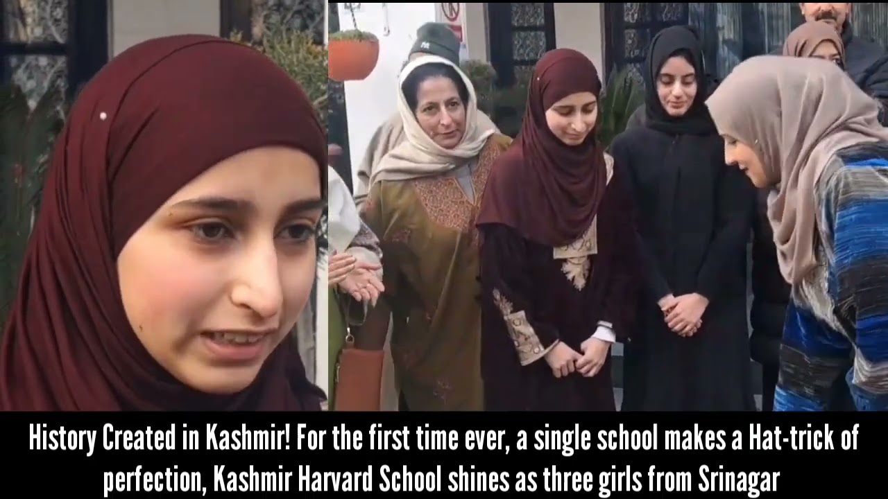 History Created in Kashmir! For the first time ever, a single school makes a Hat-trick of perfection