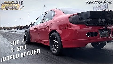 SRT-4 5-Spd World Record 9.30@165 WCF 2017
