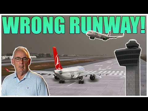 A321 Approaches the WRONG JFK Runway With a Turkish Jet Waiting