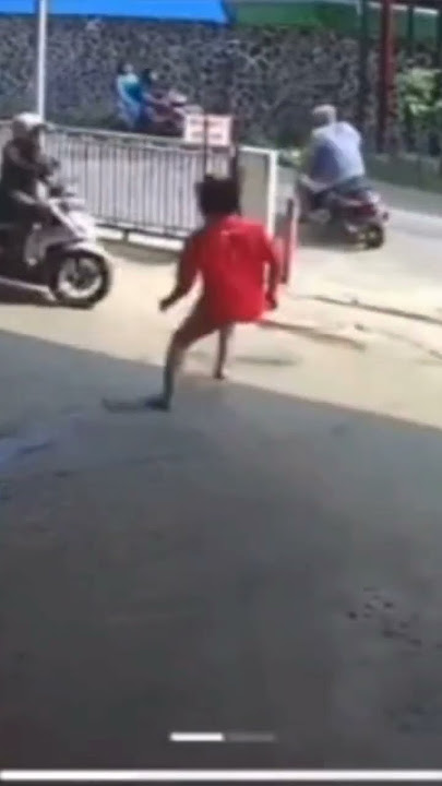 Maling Motor Kepergok Diamuk Massa