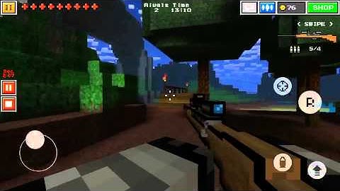 Pixel Gun 3D Deadly Games Night Map