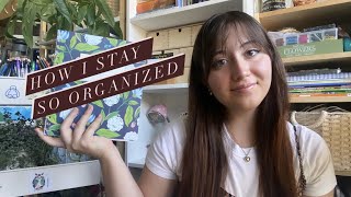 How I Stay So Organized 📓🫶🏻🖊 | Mental Health 🧠 and Back to School 📝 Friendly❣️ by Olivia Rose Bean 109 views 9 months ago 12 minutes, 14 seconds