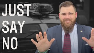 How to refuse a field sobriety test on the street