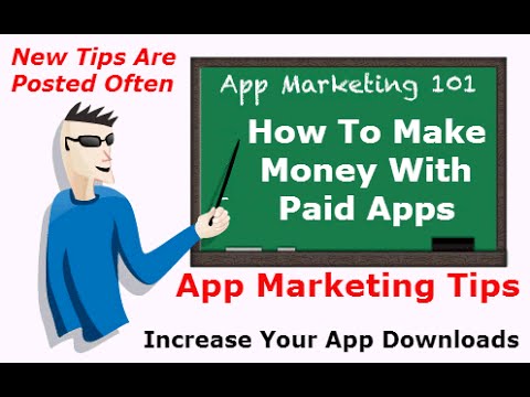 How To Make Money With Android and Iphone Paid Apps - YouTube