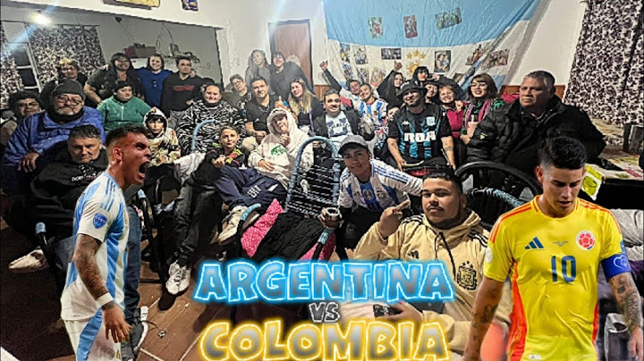 Reacción argentina vs Colombia final copa américa 2024
