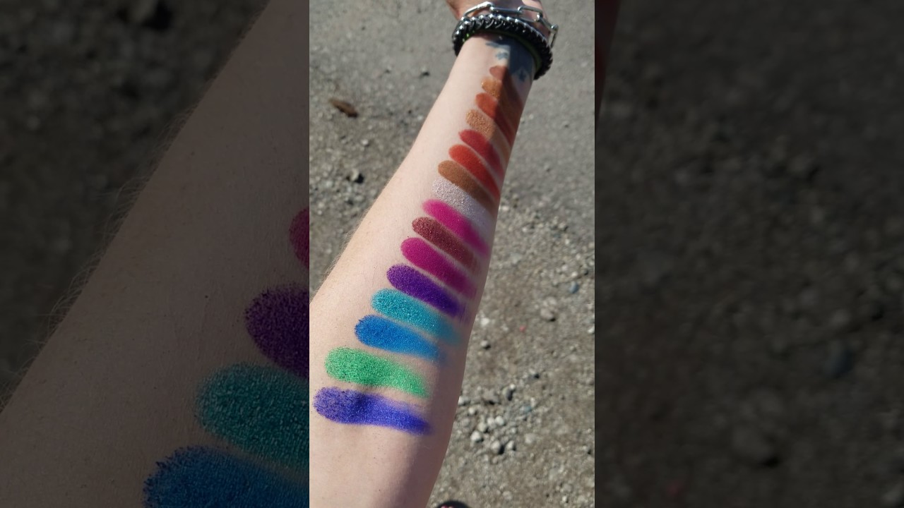 Juvias Place Masquerade Palette Swatches