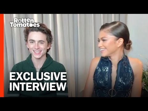 Timothée Chalamet & Zendaya Say ‘Dune’ is “Insanely Huge” and “We’re Ready to Go” for Part 2